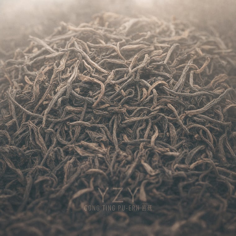 The design — Gong Ting Pu-erh