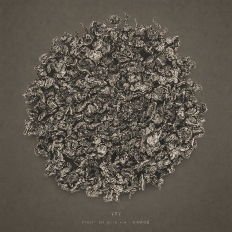 The design — Fruity Tie Guan Yin